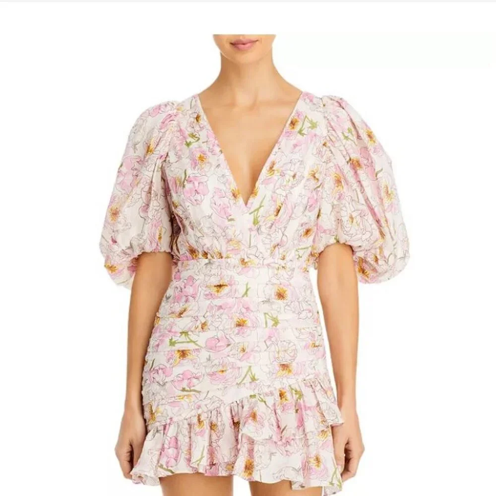 Sau Lee Designer Posey Mini Dress -- Size 8 -- RTR - Picture 2 of 15